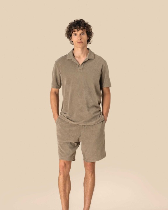 Polos personnalisable SPASSO Polo écoresponsable en éponge homme