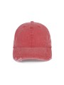K-UP Casquette vintage effet déchiré - 6 panneaux /api/colors/5d52662b-42b4-4194-aff5-c1734291e577 personnalisable