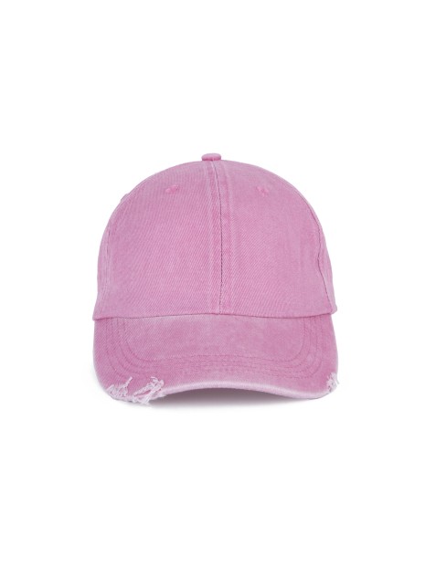 K-UP Casquette vintage effet déchiré - 6 panneaux /api/colors/720619f8-48bc-401f-8316-4bbbc6a85ecf personnalisable