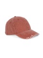 K-UP Casquette vintage effet déchiré - 6 panneaux  personnalisable