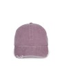 K-UP Casquette vintage effet déchiré - 6 panneaux /api/colors/2b10734a-fa4a-4c2d-a56b-634d03e577af personnalisable
