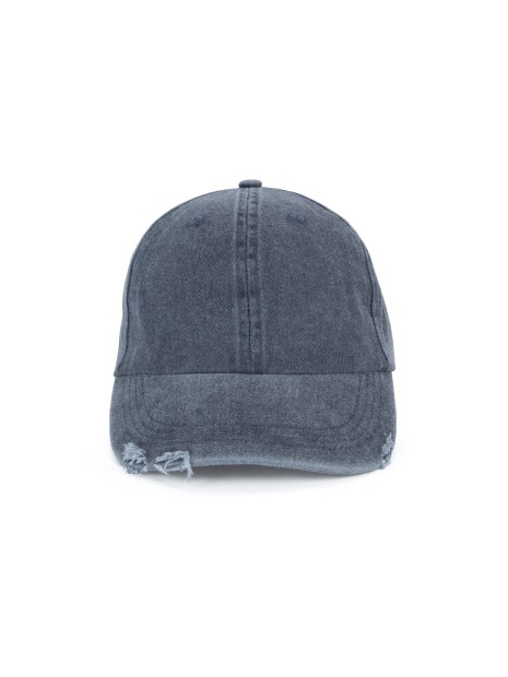 K-UP Casquette vintage effet déchiré - 6 panneaux /api/colors/b4307d42-bb36-4c6d-8997-035cea7faad8 personnalisable