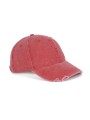 K-UP Casquette vintage effet déchiré - 6 panneaux /api/colors/5d52662b-42b4-4194-aff5-c1734291e577 personnalisable