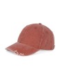 K-UP Casquette vintage effet déchiré - 6 panneaux /api/colors/51d90d6d-8480-455e-be64-6161498367f3 personnalisable