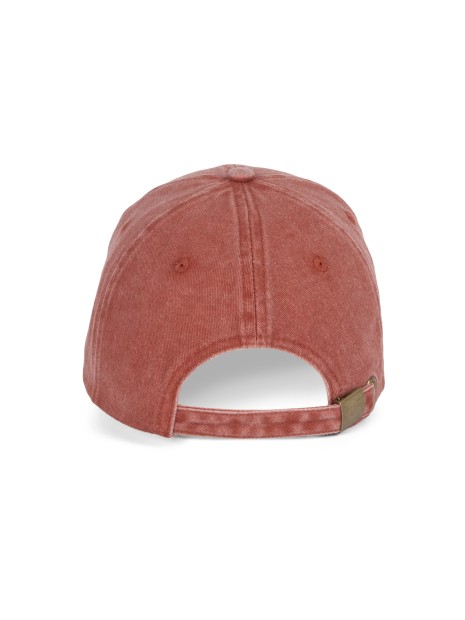 K-UP Casquette vintage effet déchiré - 6 panneaux /api/colors/51d90d6d-8480-455e-be64-6161498367f3 personnalisable