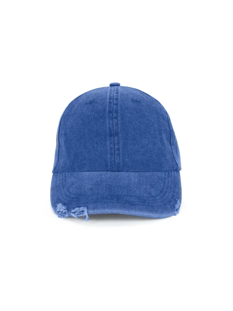 K-UP Casquette vintage effet déchiré - 6 panneaux /api/colors/49badd05-5b6f-42e6-854a-a79d11eb05dc personnalisable