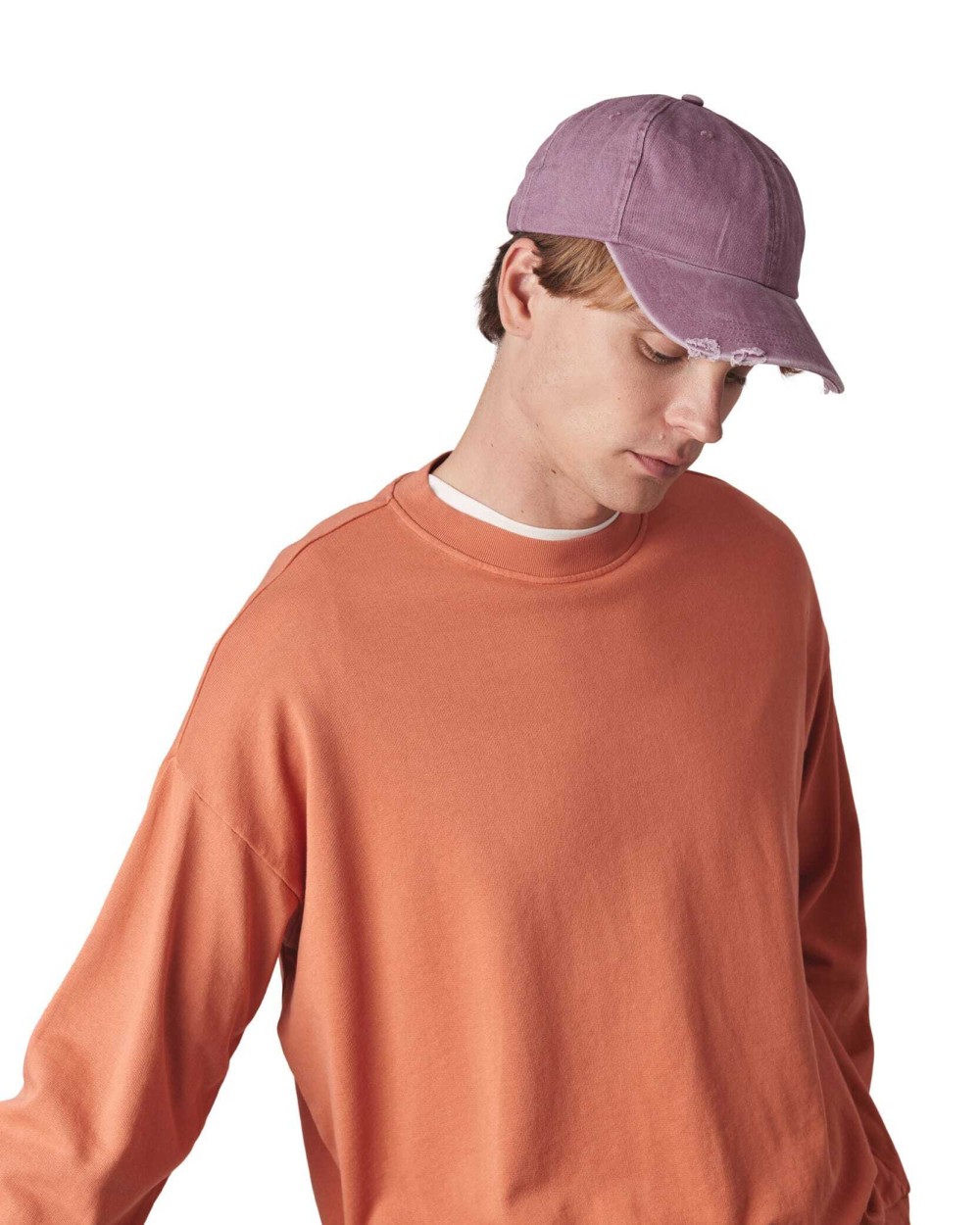 K-UP Zerrissene gewaschene Kappe Kappen personalisierbar