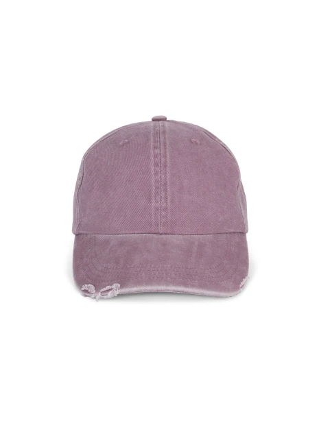 K-UP Casquette vintage effet déchiré - 6 panneaux /api/colors/2b10734a-fa4a-4c2d-a56b-634d03e577af personnalisable