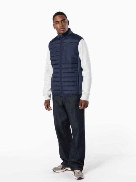 Vestes à personnaliser KARIBAN Bodywarmer bi-matière homme 