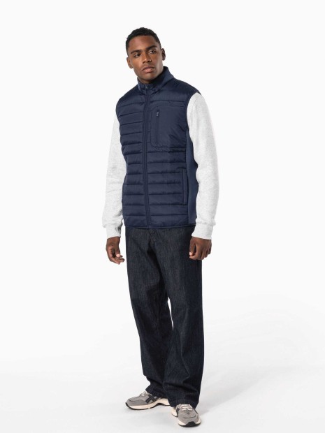 Vestes à personnaliser KARIBAN Bodywarmer bi-matière homme 