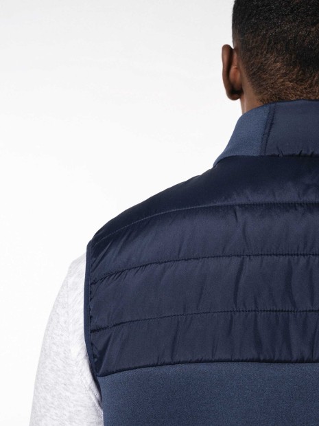 Vestes à personnaliser KARIBAN Bodywarmer bi-matière homme 