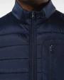 KARIBAN Bodywarmer aus zwei Materialien für Herren Jacken personalisierbar
