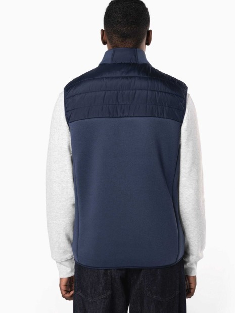 Vestes à personnaliser KARIBAN Bodywarmer bi-matière homme 