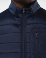 KARIBAN Bodywarmer aus zwei Materialien für Herren Jacken personalisierbar