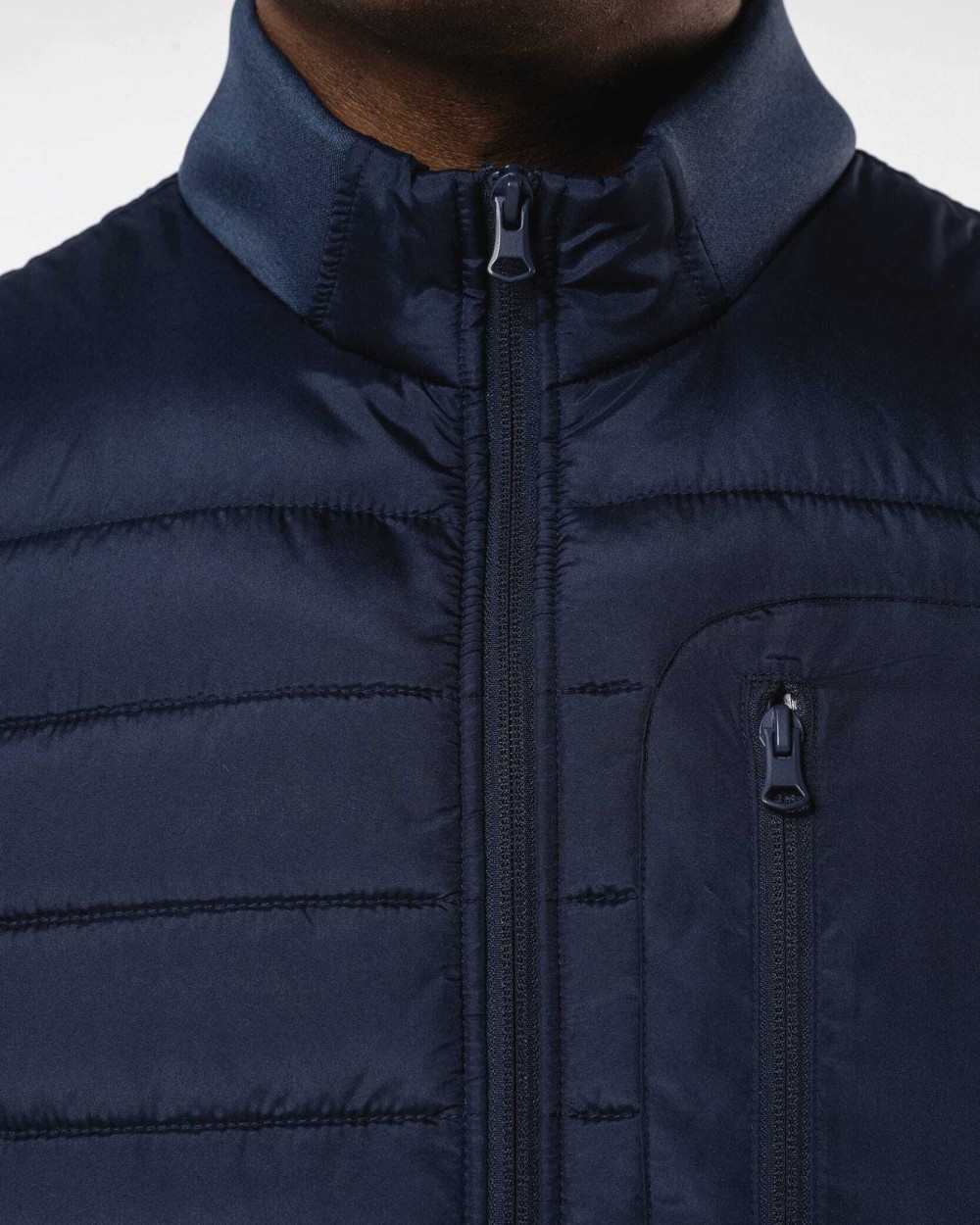 Jassen KARIBAN Herenbodywarmer in twee stoffen voor bedrukking &amp; borduring