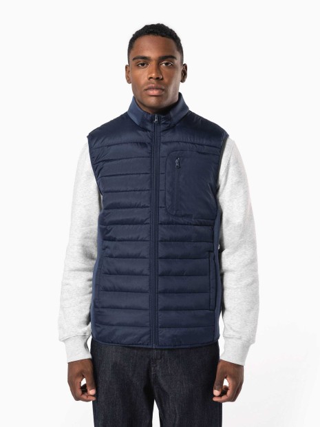 Vestes à personnaliser KARIBAN Bodywarmer bi-matière homme 