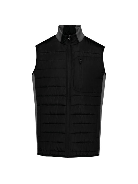 KARIBAN Bodywarmer bi-matière homme /api/colors/424afac0-321b-4af6-8ff7-d5d26610a318 personnalisable