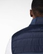 KARIBAN Bodywarmer aus zwei Materialien für Herren Jacken personalisierbar