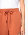Bermuda's & Shorts NATIVE SPIRIT Ecologisch damesshort French Terry voor bedrukking &amp; borduring