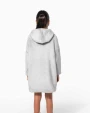 Jassen KARIBAN Poncho plaid voor bedrukking &amp; borduring