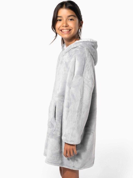 Vestes à personnaliser KARIBAN Plaid poncho enfant 