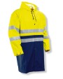 Jassen JOBMAN 1565 Hi-Vis Raincoat voor bedrukking &amp; borduring