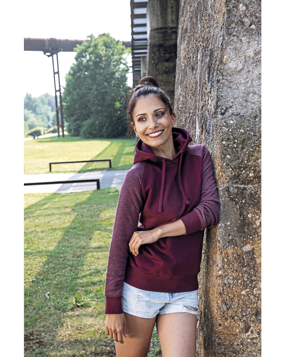 MINERS MATE my mate - Ladies´ No Pocket Hoody Sweatshirts personalisierbar