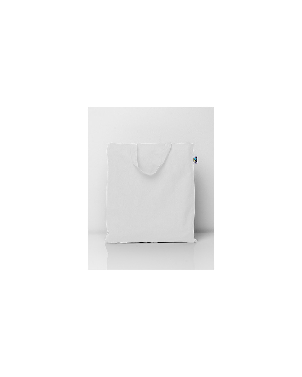 Tassen & Zakken PRINTWEAR Fairtrade Cotton Bag Short Handles voor bedrukking &amp; borduring