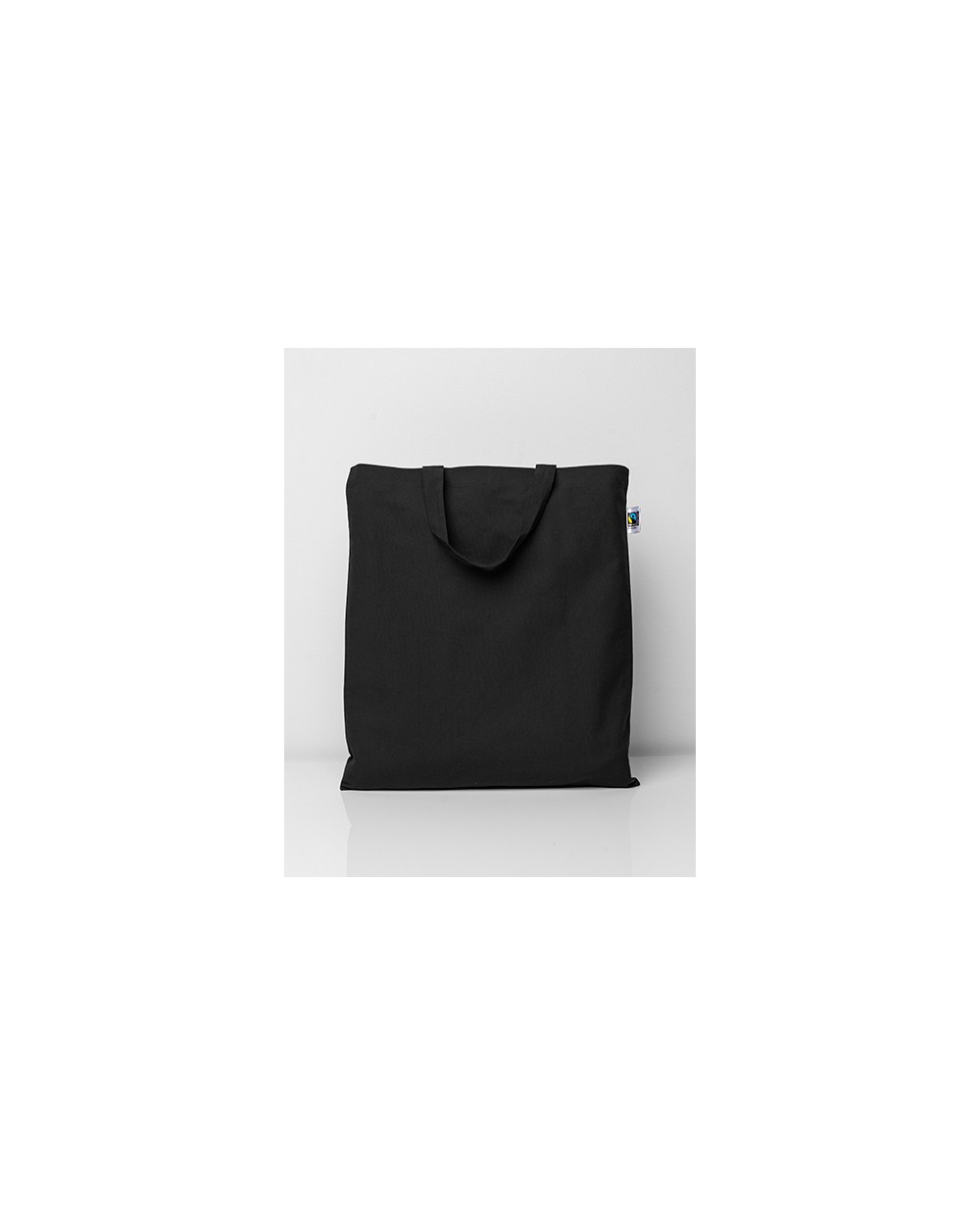 Tassen & Zakken PRINTWEAR Fairtrade Cotton Bag Short Handles voor bedrukking &amp; borduring