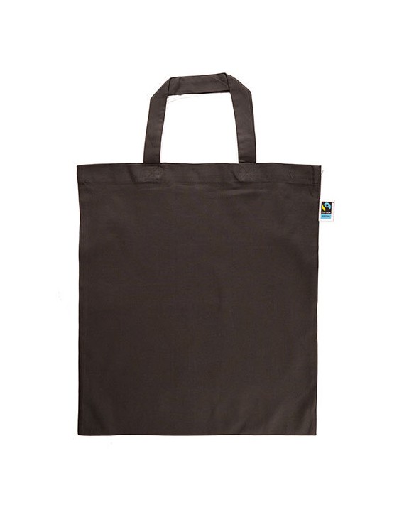 PRINTWEAR Fairtrade Cotton Bag Short Handles Taschen personalisierbar