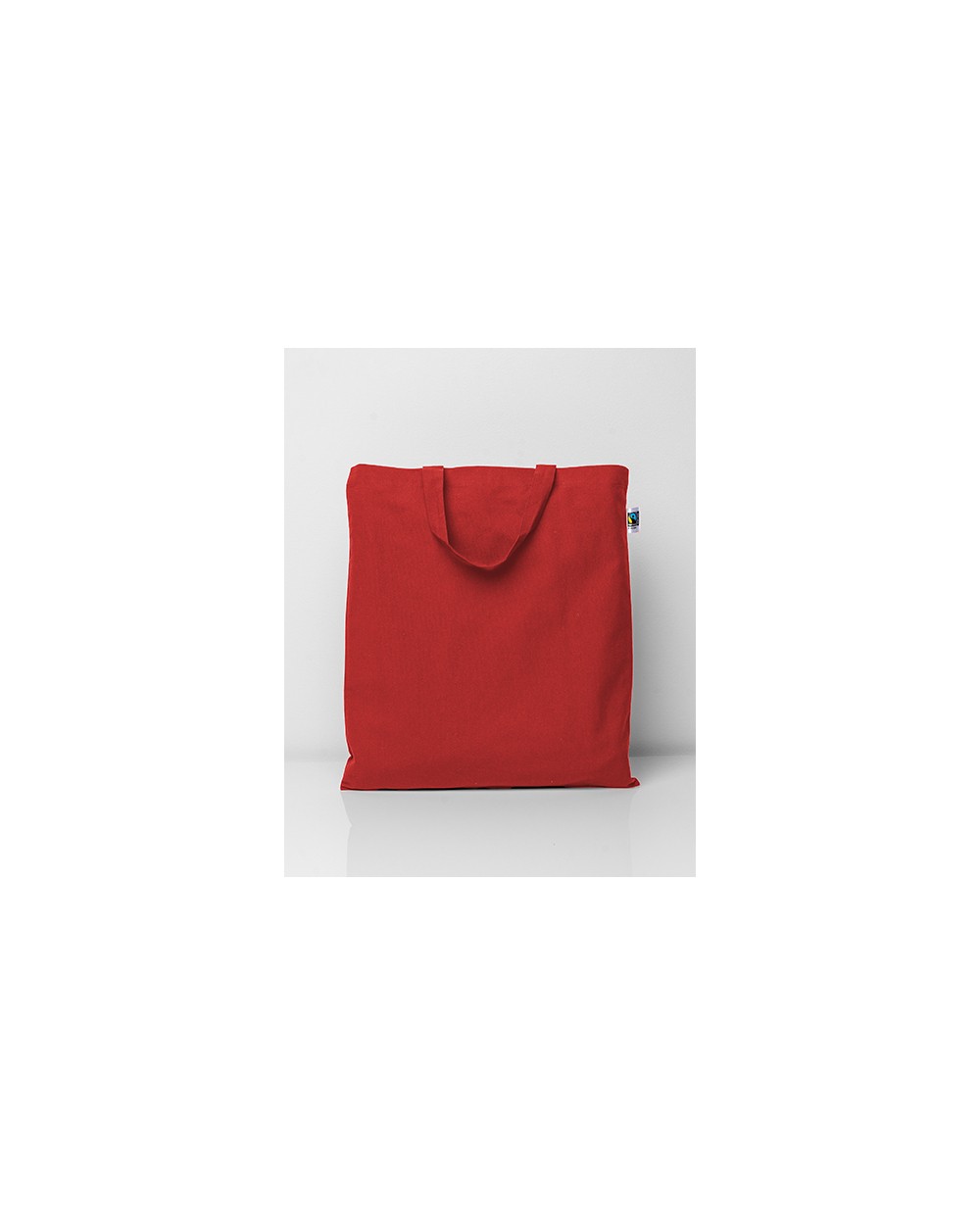 Tassen & Zakken PRINTWEAR Fairtrade Cotton Bag Short Handles voor bedrukking &amp; borduring