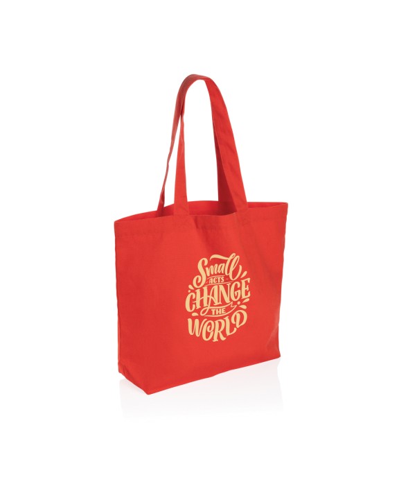 4DO Impact Aware™ 240g/m² rCanvas Shopper mit Tasche Taschen personalisierbar