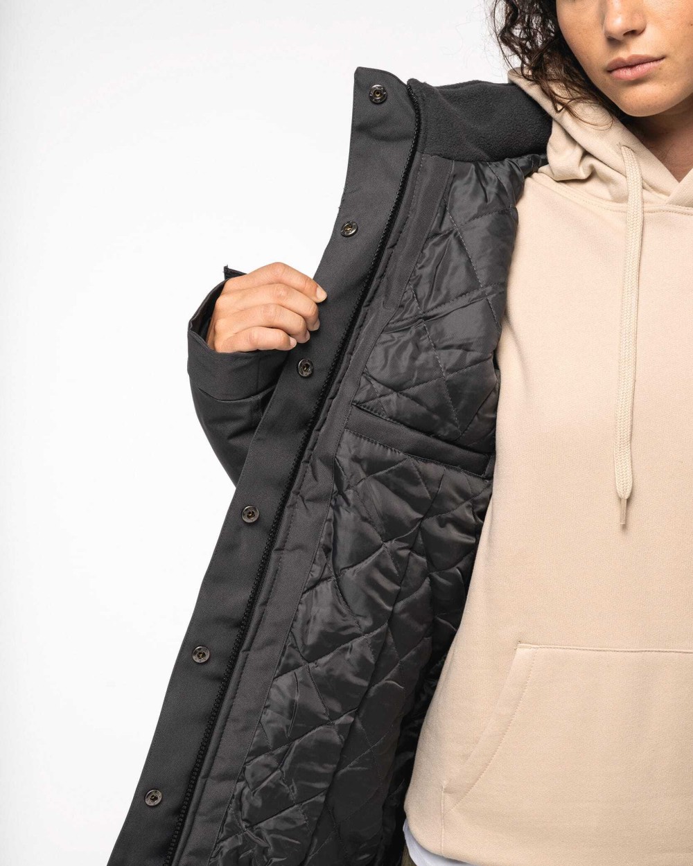 Vestes personnalisable KARIBAN Parka femme