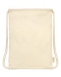 4DO Orissa 100 g/m² Turnbeutel aus Bio-Baumwolle 5L Taschen personalisierbar