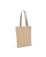 Tassen & Zakken KIMOOD Gerecyclede shopper met platte bodem voor bedrukking &amp; borduring