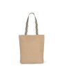 KIMOOD Recycelte Shoppingtasche mit flachem Boden Taschen personalisierbar