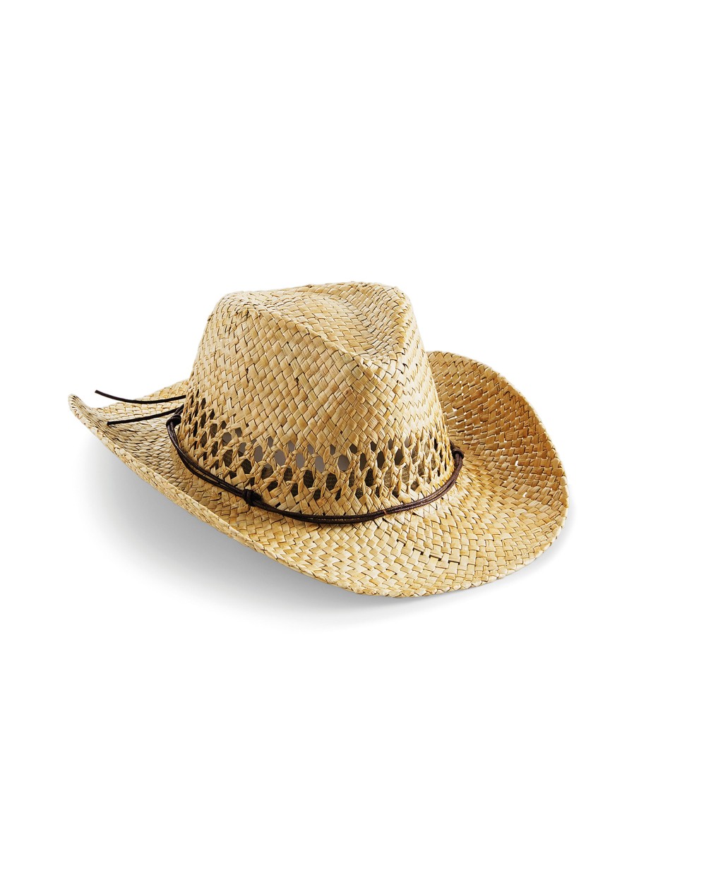 Bobs personnalisable BEECHFIELD STRAW COWBOY HAT