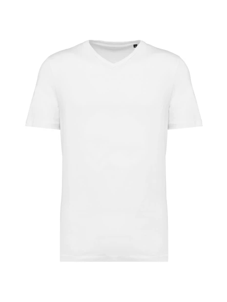 KARIBAN T-shirt Supima® col V manches courtes homme /api/colors/7a92cd2d-10d2-40b4-928b-296bb7487506 personnalisable