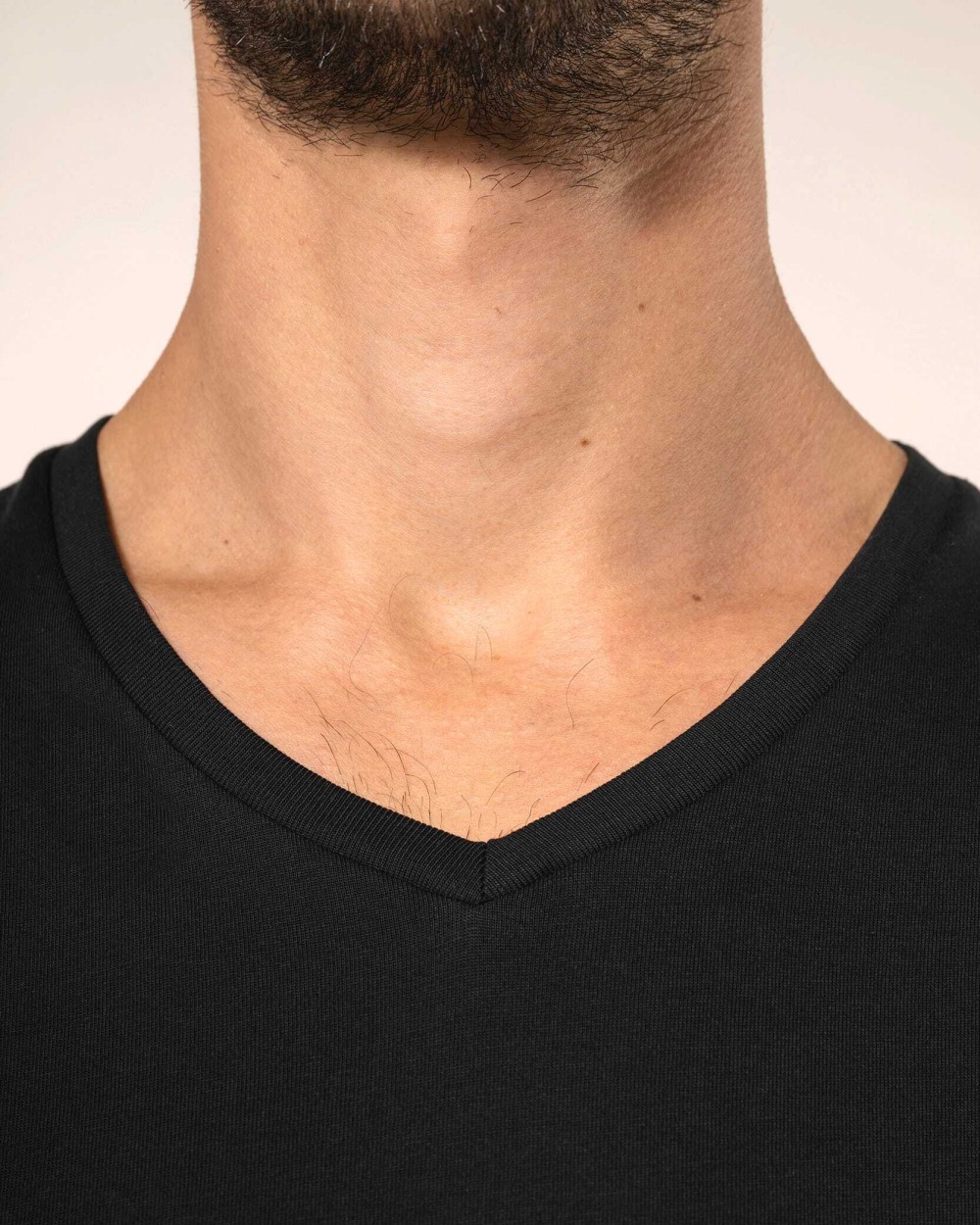T-shirts KARIBAN Supima® heren-T-shirt V-hals korte mouwen voor bedrukking &amp; borduring
