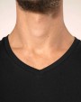 T-shirts KARIBAN Supima® heren-T-shirt V-hals korte mouwen voor bedrukking &amp; borduring