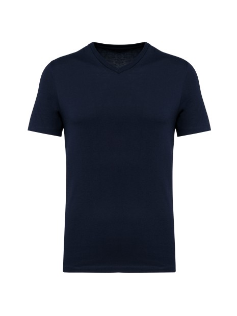KARIBAN T-shirt Supima® col V manches courtes homme /api/colors/058f028c-f565-4146-9cba-11f5b0ade7a7 personnalisable