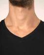 KARIBAN Supima® Herren-T-Shirt mit V-Ausschnitt und kurzen Ärmeln T-Shirts personalisierbar