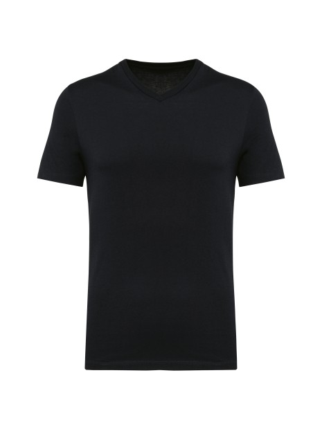 KARIBAN T-shirt Supima® col V manches courtes homme /api/colors/b9fdad4a-5e94-45cb-8c03-c08b349b28c3 personnalisable