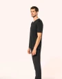 T-shirts KARIBAN Supima® heren-T-shirt V-hals korte mouwen voor bedrukking &amp; borduring