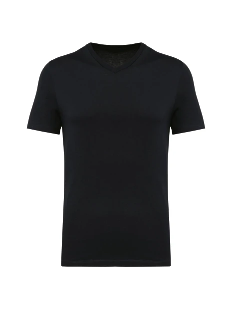 KARIBAN T-shirt Supima® col V manches courtes homme /api/colors/b9fdad4a-5e94-45cb-8c03-c08b349b28c3 personnalisable