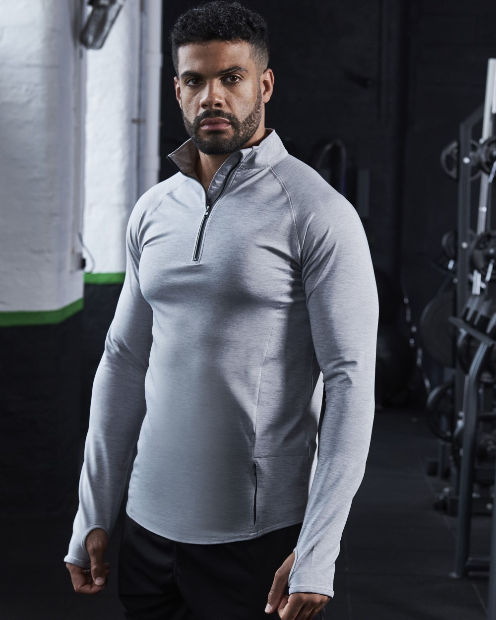 T-shirts AWDIS COOL FLEX 1/2 ZIP TOP voor bedrukking &amp; borduring