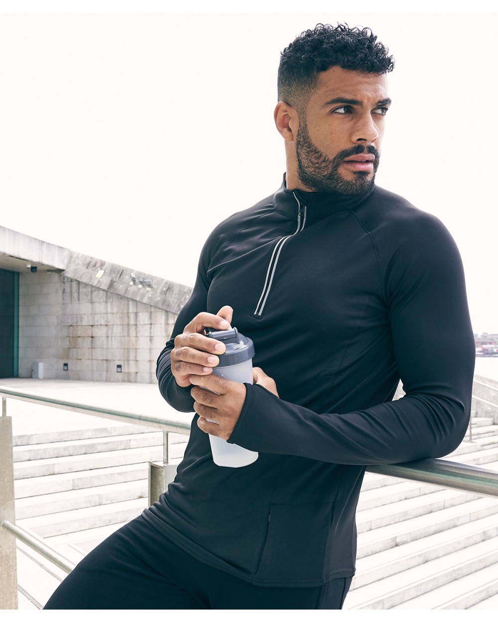 T-Shirts personnalisable AWDIS COOL FLEX 1/2 ZIP TOP