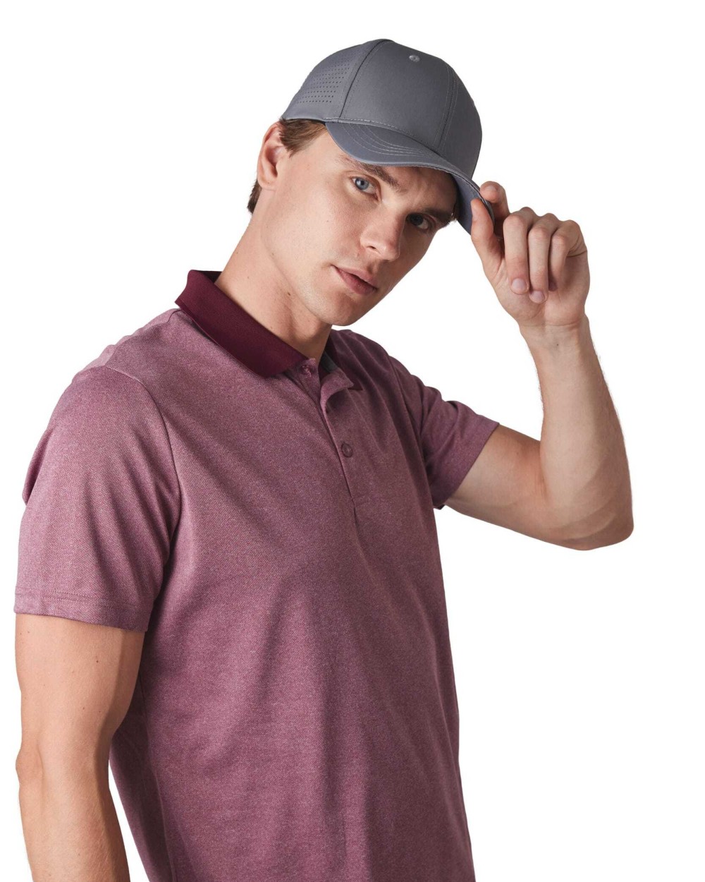 K-UP Perforierte 6-Panel-Kappe Kappen personalisierbar