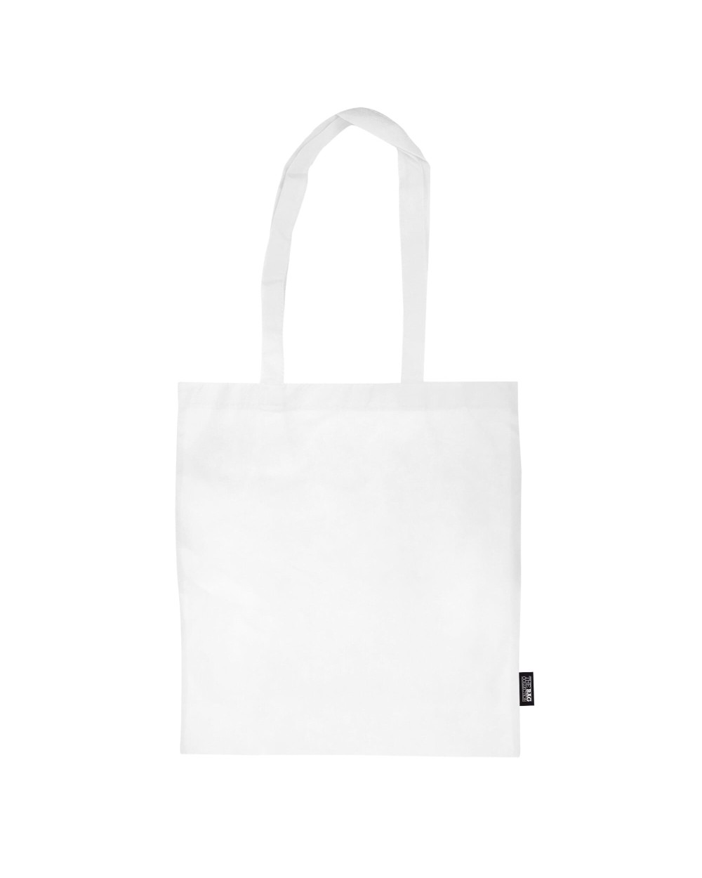 Tassen & Zakken 4DO Schoudertas non-woven wit 75g/m² voor bedrukking &amp; borduring