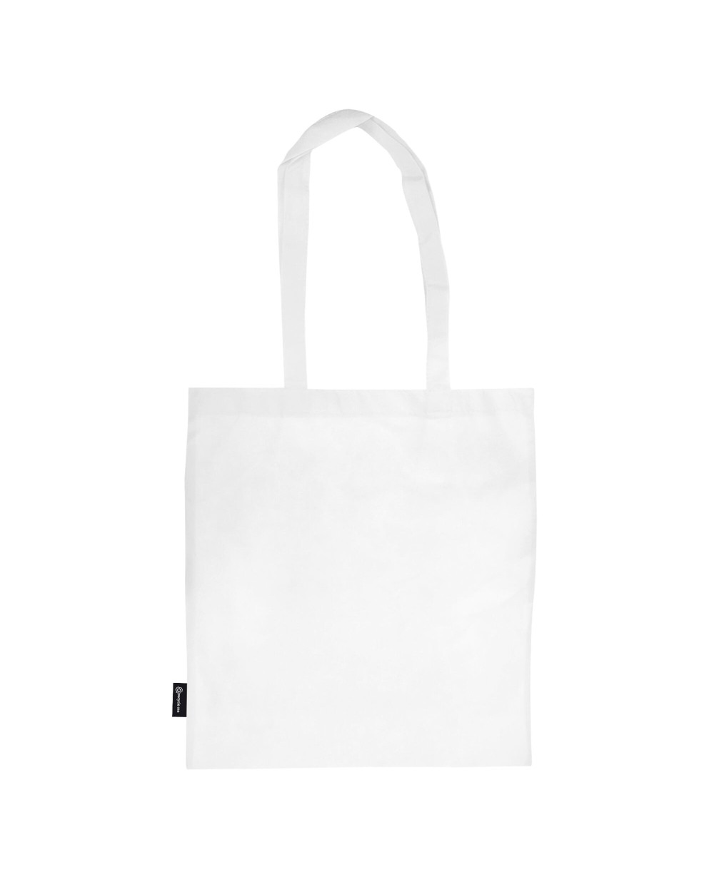 Tassen & Zakken 4DO Schoudertas non-woven wit 75g/m² voor bedrukking &amp; borduring